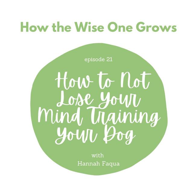 How to Not Lose Your Mind Training Your Dog with Hannah Faqua (21) - podcast episode cover