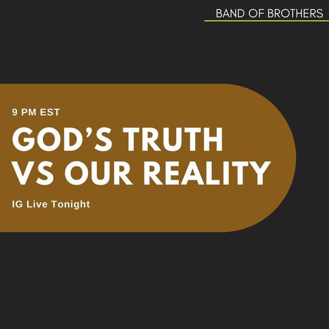GOD'S TRUTH VS OUR REALITY - podcast episode cover