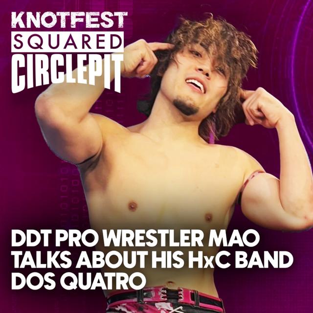 #136 - DDT Pro Wrestler MAO Talks About His Hardcore Band DOS QUATRO - podcast episode cover