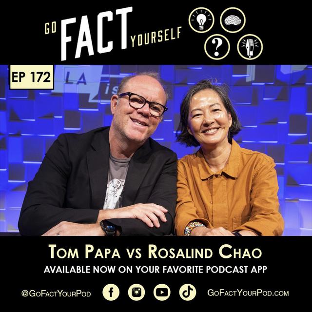 Ep. 172: Tom Papa & Rosalind Chao - podcast episode cover