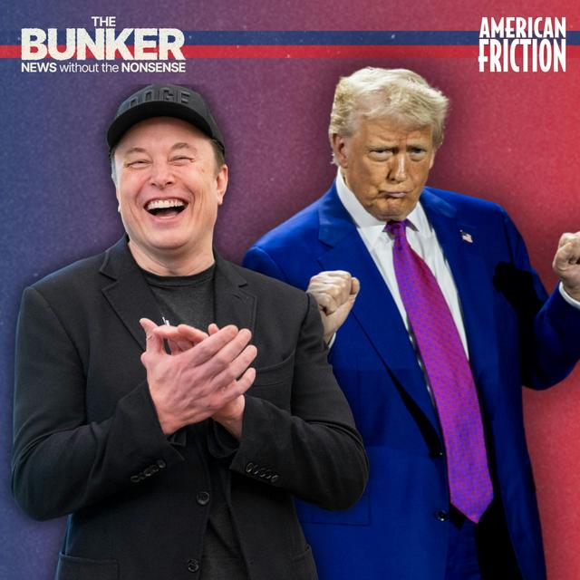 Trump vs. Musk goes nuclear – American Friction crossover special!  🇺🇸 - podcast episode cover