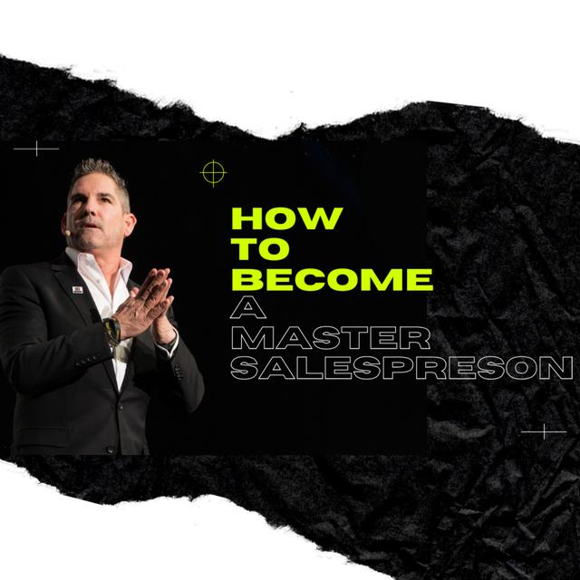 How to become a master salesperson - podcast episode cover
