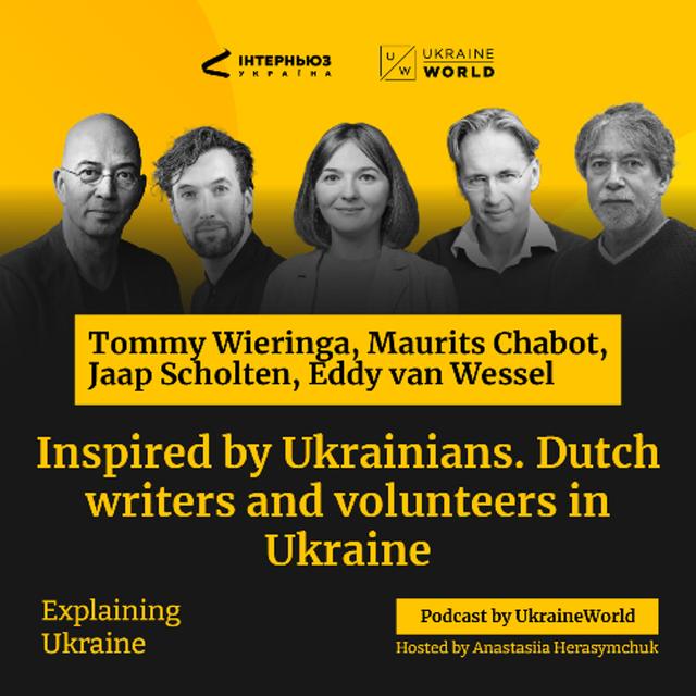 "Inspired by Ukrainians": these Dutch writers bring vehicles to the frontline - podcast episode cover