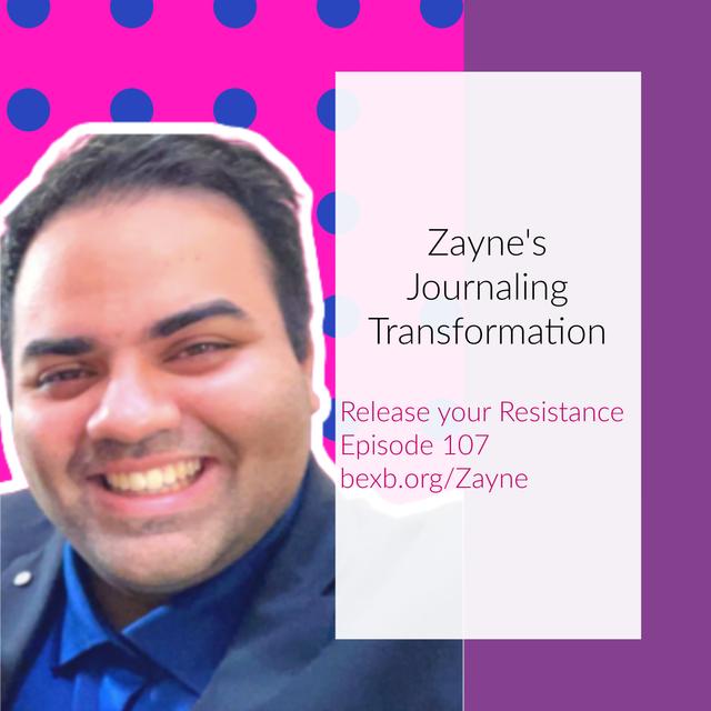 Zayne’s Journaling Transformation - podcast episode cover
