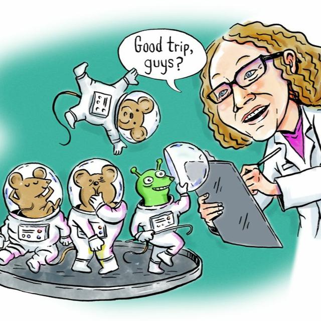 Episode 19 – Amanda Roberts: Mice in Outer Space - podcast episode cover