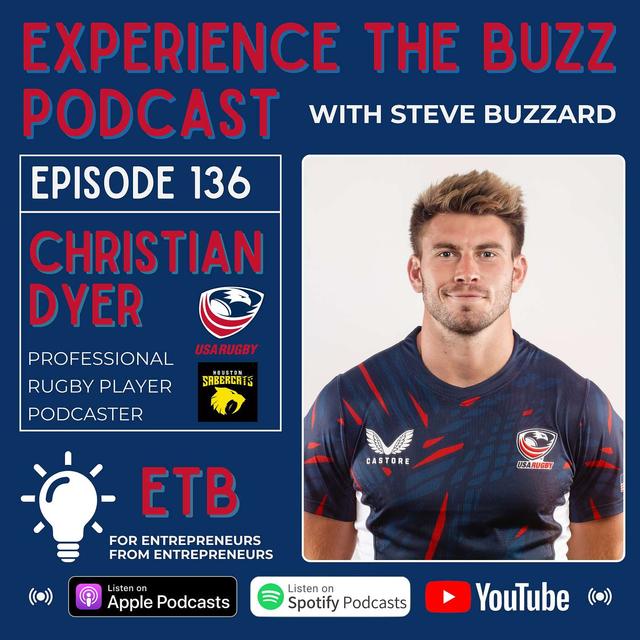 No. 136 - CHRISTIAN DYER | Professional Rugby Player + Podcaster - podcast episode cover