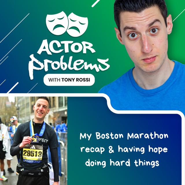 My Boston Marathon recap & having hope doing hard things - podcast episode cover