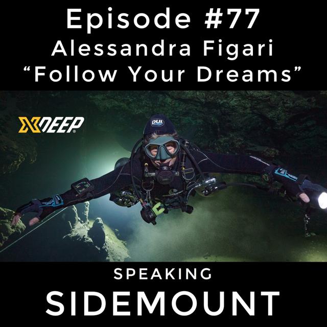 E077 Alessandra Figari - "Follow Your Dreams" - podcast episode cover