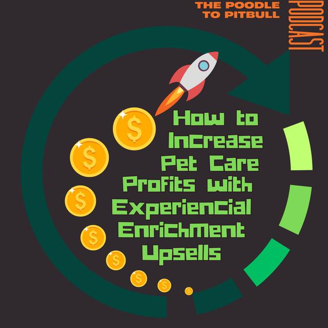 Episode 384 - How to Increase Pet Care Profits with Experiencial Enrichment Upsells - podcast episode cover