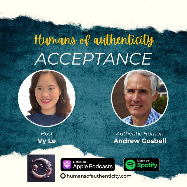 14. Acceptance with Andrew Gosbell - podcast episode cover