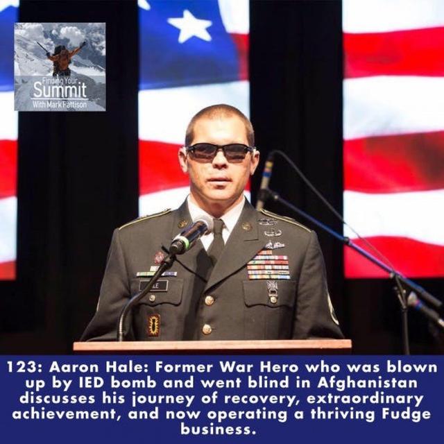 Aaron Hale: Former War Hero who was blown up by IED bomb and went blind in Afghanistan discusses his journey of recovery, extraordinary achi - podcast episode cover