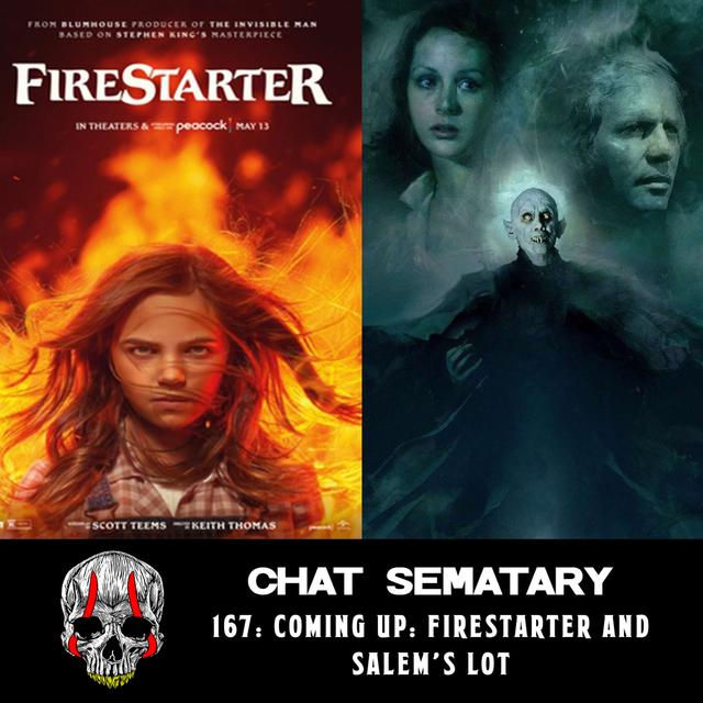Coming Up: Firestarter and Salem's Lot - podcast episode cover