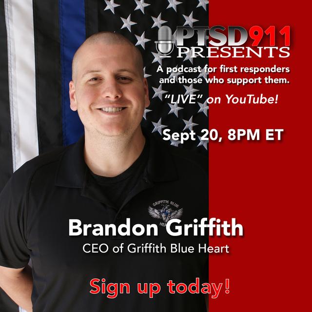 PTSD911 Presents: Brandon Griffith - podcast episode cover