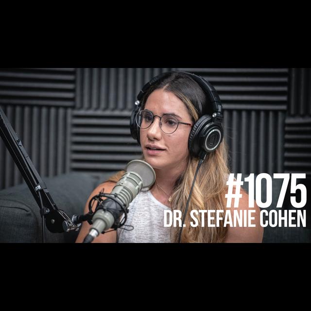 1075: Dr. Stefanie Cohen - From Venezuelan National Soccer Team to 4X Bodyweight Deadlift & 22 World Records - podcast episode cover