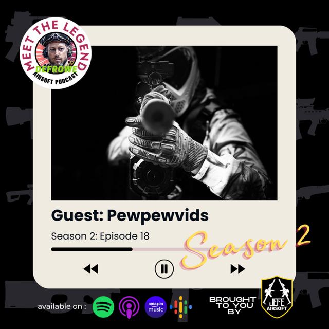Pewpewvids Unleashed: Hilarity, Hijinks, and Airsoft Antics! - podcast episode cover