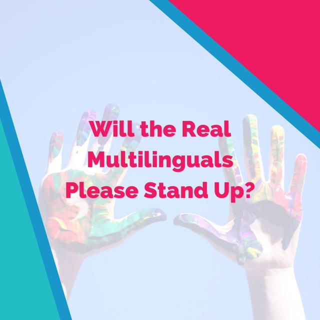 Will the Real Multilinguals Please Stand Up? - podcast episode cover