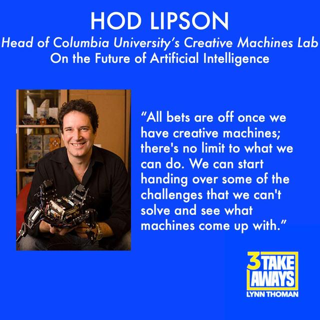 Head of Columbia University’s Creative Machines Lab, Hod Lipson: On the Future of Artificial Intelligence (#15) - podcast episode cover