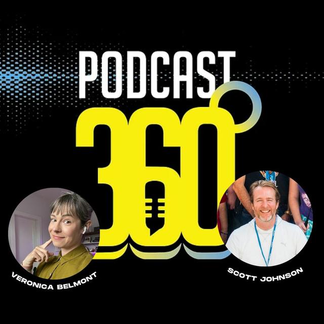 Veronica Belmont (Sword and Laser) and Scott Johnson (The Morning Stream, The Instance, CORE & more) - podcast episode cover