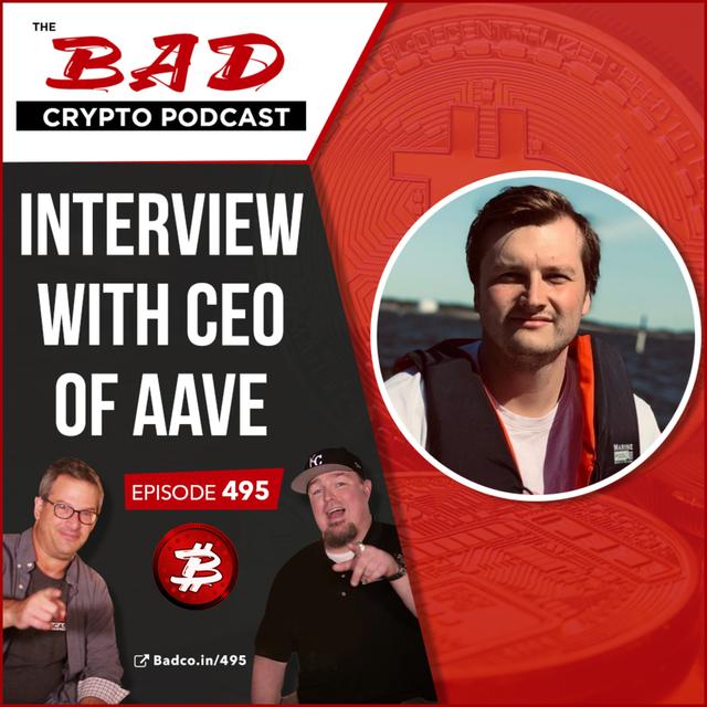 Interview with CEO of Aave, Stani Kulechov - podcast episode cover