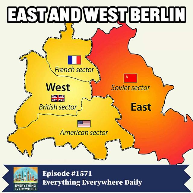East and West Berlin - podcast episode cover