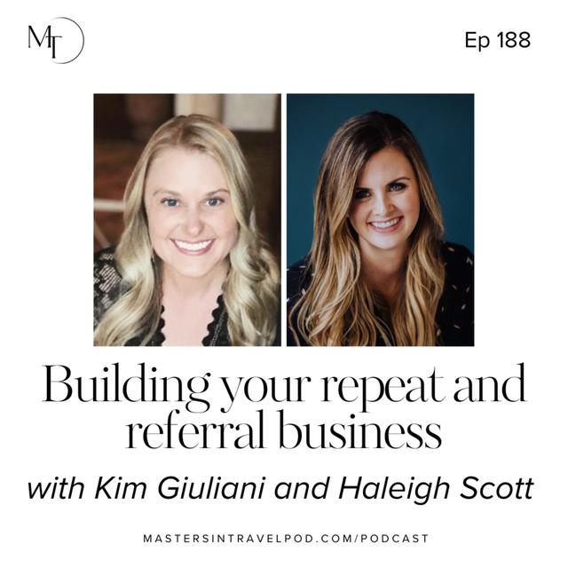 Ep 188 Building your repeat and referral business - podcast episode cover