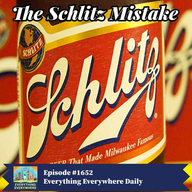 The Schlitz Mistake - podcast episode cover