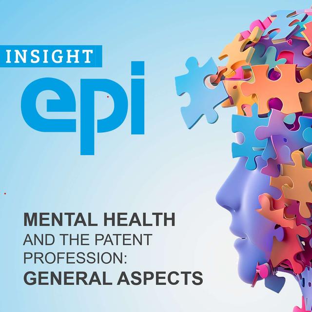 Mental health and the patent profession: General aspects - podcast episode cover