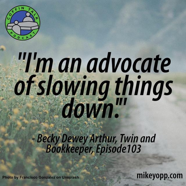 #103 - The "Other" Twin - Becky Arthur Dewey - "Birth, Blessings, and Birding" - podcast episode cover