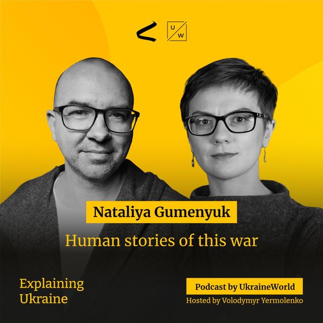 Human stories of this war - with Nataliya Gumenyuk - podcast episode cover
