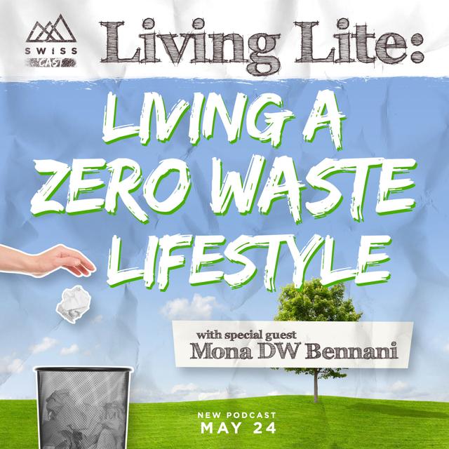 Living Light: Mona  Bennani on Practicing a Zero Waste Life Style - podcast episode cover