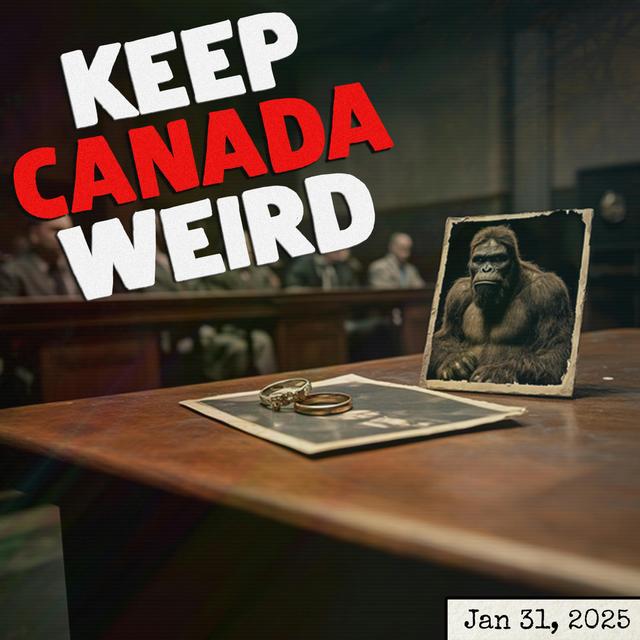 KEEP CANADA WEIRD - Jan 31, 2025 - frozen privates, Sasquatch hunting, an evil sea otter, and a RANT - podcast episode cover