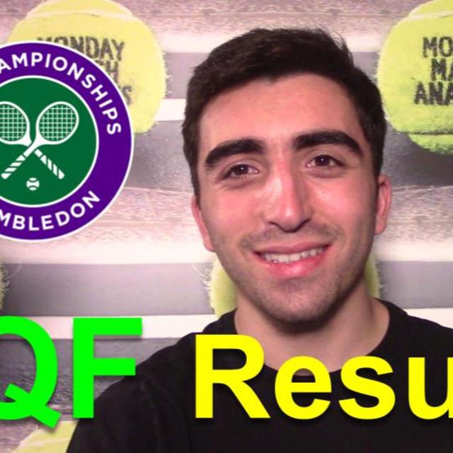 Wimbledon Quarterfinal Results: Djokovic, Hurkacz, Shapovalov, Berrettini Advance - podcast episode cover