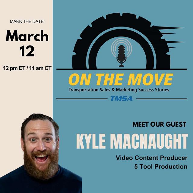 Lights, Camera, Logistics! Behind the Scenes with Kyle MacNaught - podcast episode cover