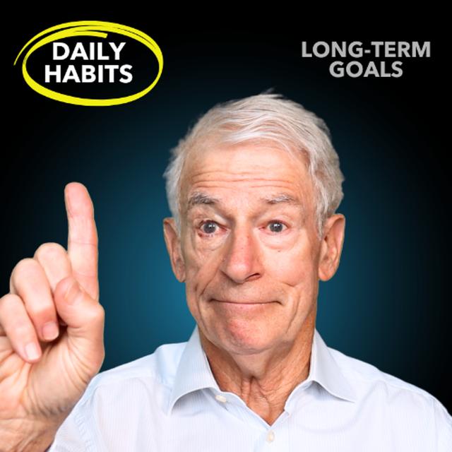 My daily goal for language learning (and why it works) - podcast episode cover