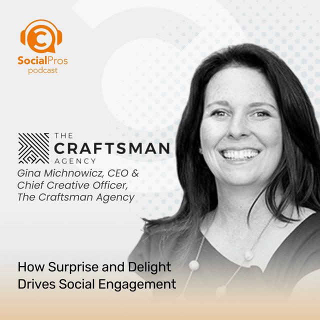 How Surprise and Delight Drives Social Engagement - podcast episode cover