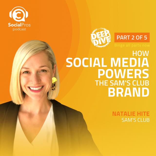 How Social Media Powers the Sam's Club Brand - podcast episode cover