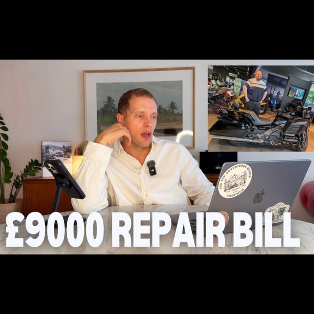 £9,000 to Fix a Blown Honda Goldwing Engine - podcast episode cover