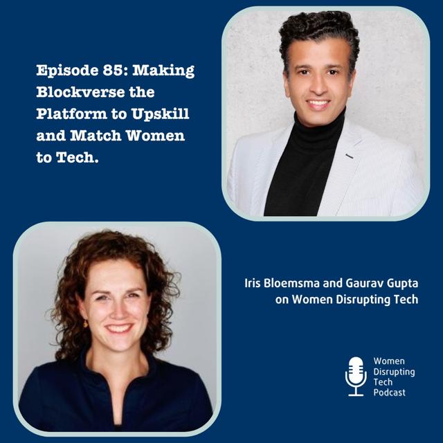 Episode 85: Making Blockverse the Platform to Upskill and Match Women to Tech - podcast episode cover