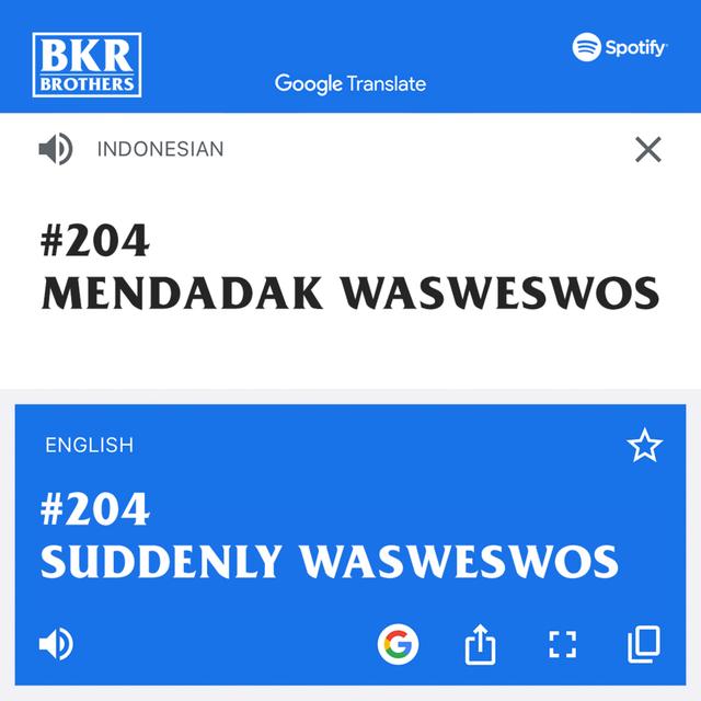#204 Mendadak Wasweswos - podcast episode cover