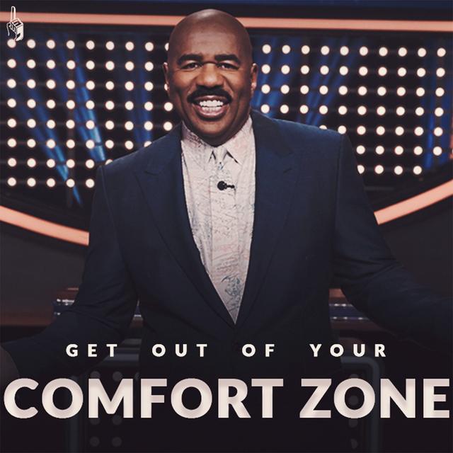 GET OUT OF YOUR COMFORT ZONE - Steve Harvey Motivational Podcast | 1 Minute Motivation - podcast episode cover