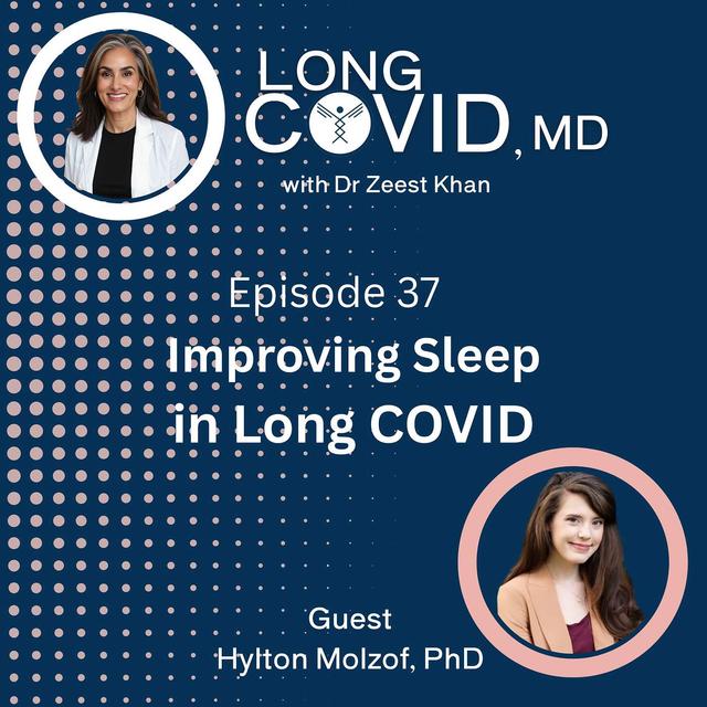 #37: Getting Better Sleep, with Behavioral Psychologist Dr Hylton Molzof, PhD - podcast episode cover