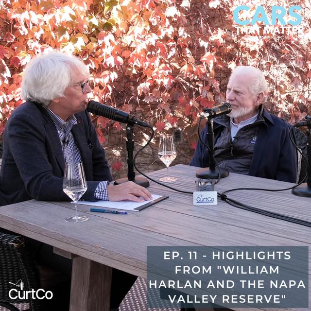 Highlights from "William Harlan and The Napa Valley Reserve" - podcast episode cover