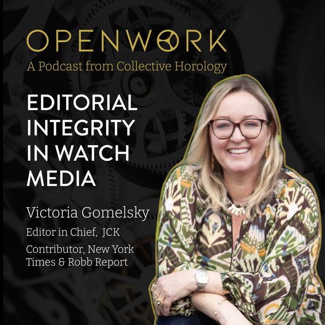 Editorial Integrity in Watch Media – Victoria Gomelsky (JCK, New York Times, Robb Report) - podcast episode cover
