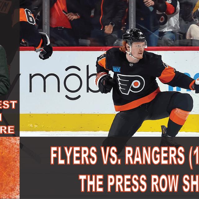 The Press Row Show Postgame: Philadelphia Flyers vs. New York Rangers (11/24/23) - podcast episode cover