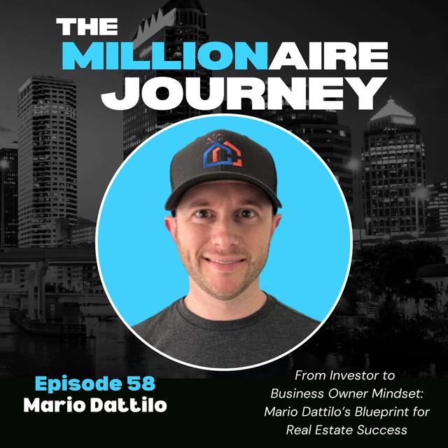 From Investor to Business Owner Mindset: Mario Dattilo’s Blueprint for Real Estate Success - podcast episode cover