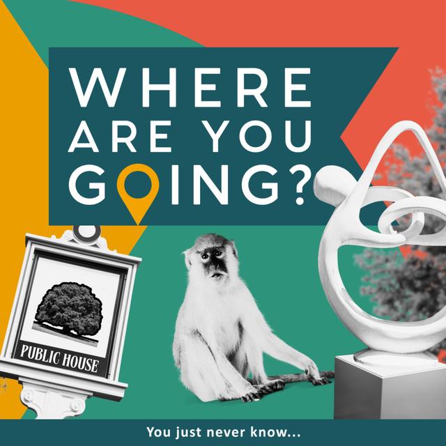 A Monkey, a Pub and a Sculpture - podcast episode cover