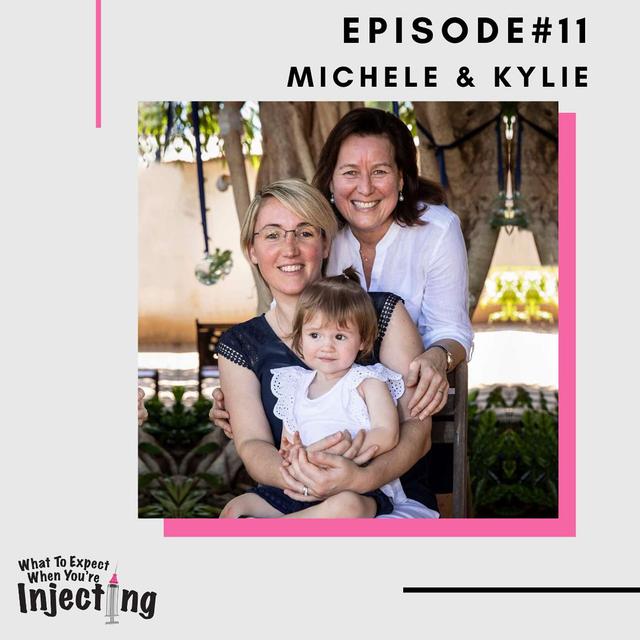 #11 Two mums, one uterus. Modern motherhood with Kylie and Michele - podcast episode cover