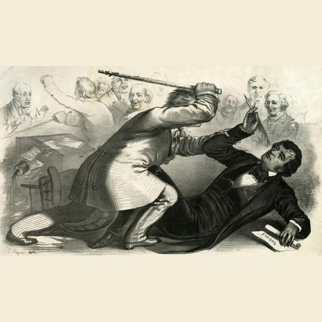 S2 Ep19: The Means Are Gone Tux: Episode 19 (The Caning of Charles Sumner & How Andrew Jackson created the Deep South) - podcast episode cover