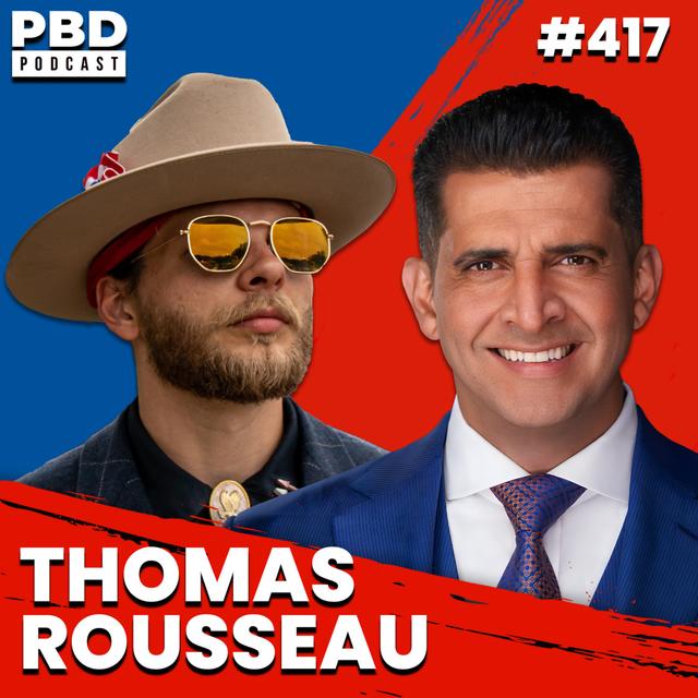 “White First” - Patriot Front Founder Thomas Rousseau Admits TRUTH About Fed Connection | PBD Podcast | Ep. 418 - podcast episode cover