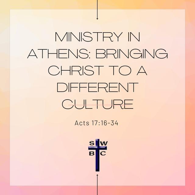 Ministry In Athens - Bringing Christ To A Different Culture - podcast episode cover